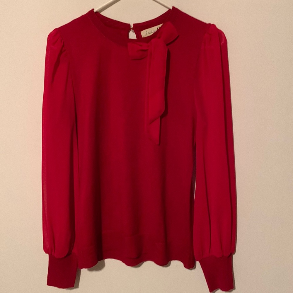 Indigo Rose Vintage Blouse